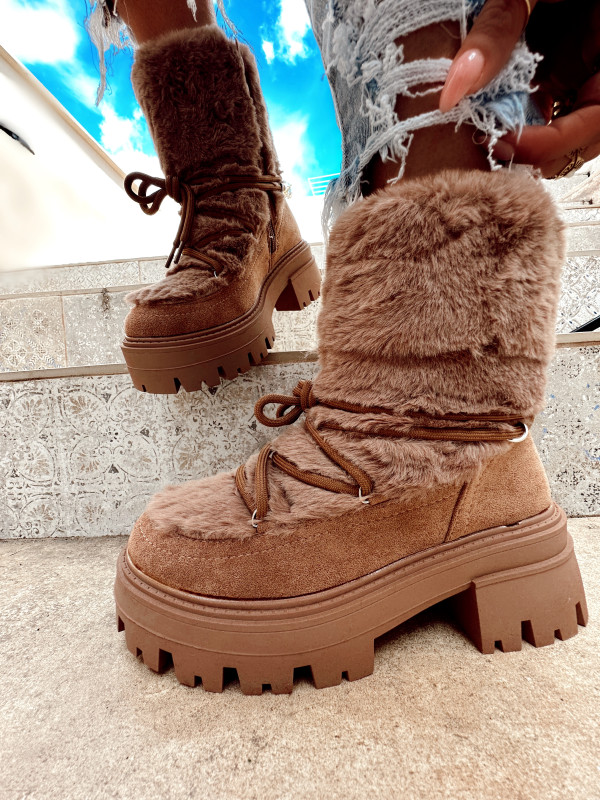 Boots EVY - CAMEL