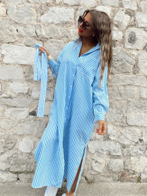 Robe MONIA - BLEU