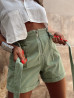 Short en jeans TIRINA - VERT