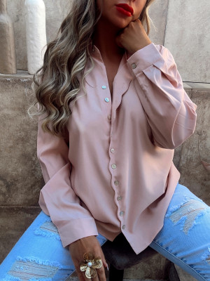 Chemisier GALANI - ROSE
