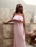 Robe en gaz de coton CELIA - ROSE