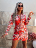 Robe LÉA - ROUGE