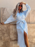 Robe MONIA - BLEU