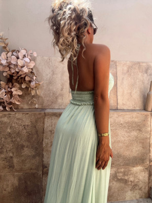 Robe GERALIA - VERT D’EAU