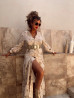 Longue robe GILYA - BEIGE