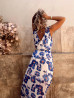 Robe SANGA à paillettes argentés