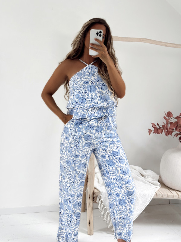 Ensemble pantalon et blouse - MORGANA