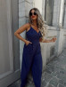 Combinaison pantalon AZIA - BLEU