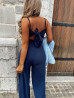Combinaison pantalon AZIA - BLEU