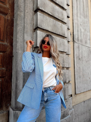 Blazer VIRGINIE - BLEU