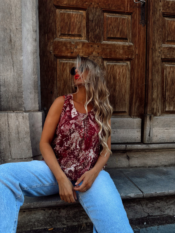 Blouse ELIA - BORDEAUX