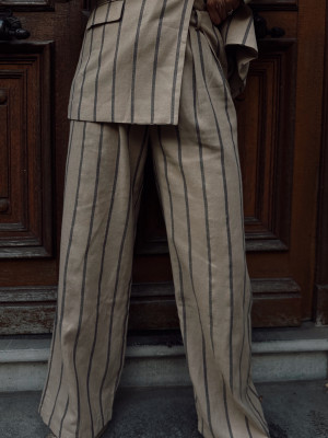 Pantalon IRNIA - BEIGE