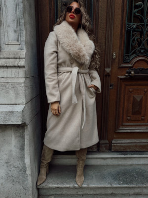 Manteau NORA - BEIGE