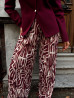 Pantalon ENIA - BORDEAUX