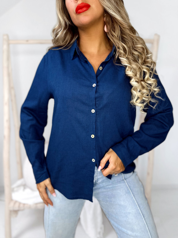 Chemise ANABELL - BLEU