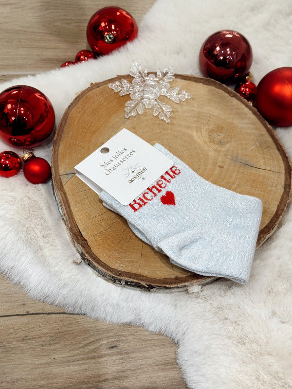 Chaussettes BICHETTE - ARGENT