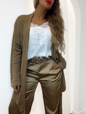 Gilet LEANDRA - CAMEL