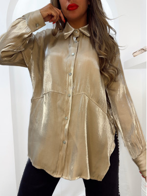 Chemisier VALEN - BEIGE