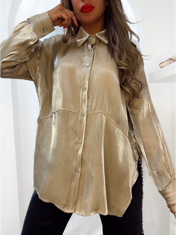 Chemisier VALEN - BEIGE