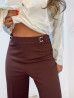 Pantalon CASSY - BRUN