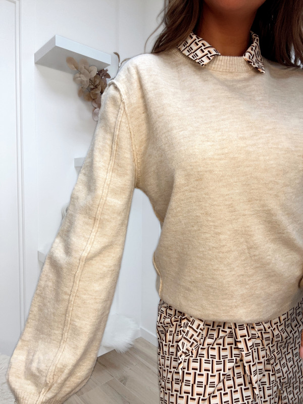 Pull LISE - BEIGE