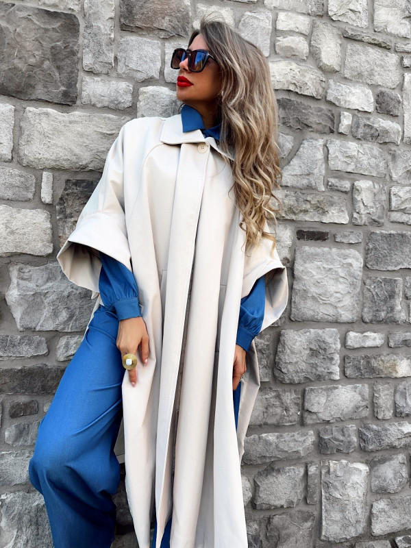 Manteau/cape DOREA - BEIGE