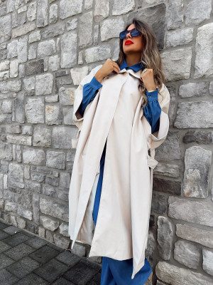 Manteau/cape DOREA - BEIGE