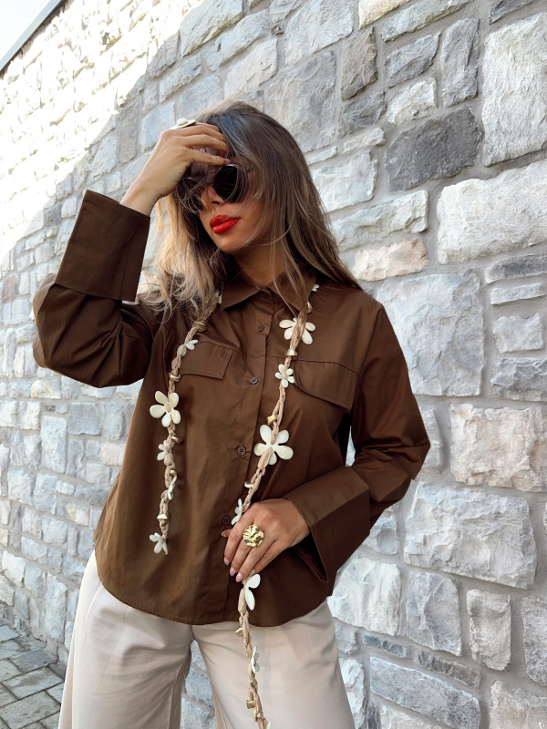 Chemise BENA - CHOCOLAT