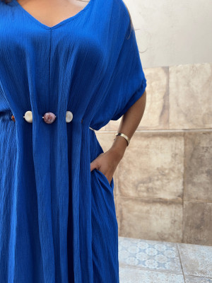 ROBE LEA - BLEU