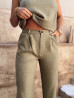 Pantalon LEANDRA - KAKI