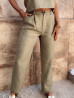 Pantalon LEANDRA - KAKI