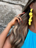 Boucles d'oreilles ELIA - JAUNE