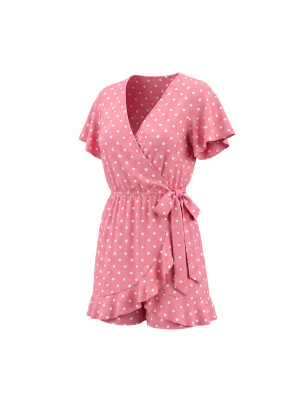 Combi-short à pois