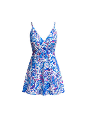 ROBE ELEANA - BLEU