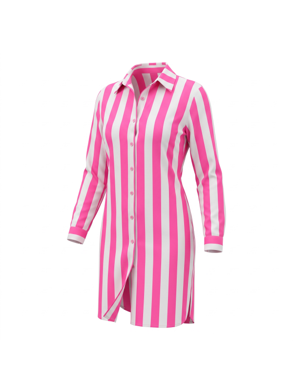 Robe NARA - ROSE FLUO