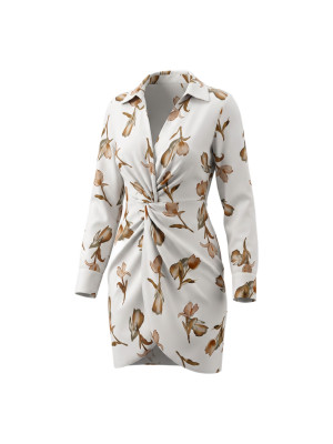 Robe LAMIA - BLANC