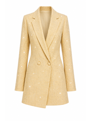 Combinaison short ELEONORE - JAUNE