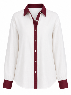 Chemise ELISA - BORDEAUX