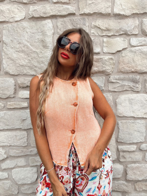 GILET EN JEANS  LILA