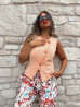 GILET EN JEANS  LILA