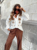 Chemise BENA à PERLES
