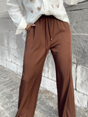 Pantalon LINDA - CHOCO