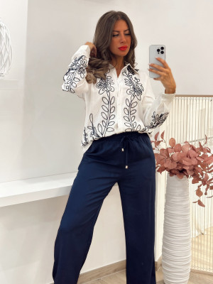 Pantalon LINDA - BLEU