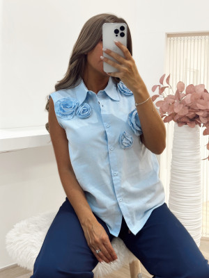 Chemise LOUNA - BLEU