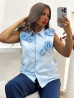 Chemise LOUNA - BLEU