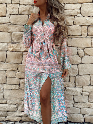 Robe satinée DOLORESS