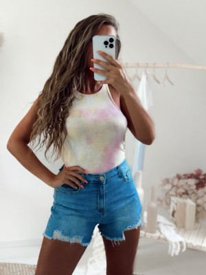 Top YVELIA - MAUVE