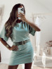 Robe t-shirt SAVENIA - KAKI